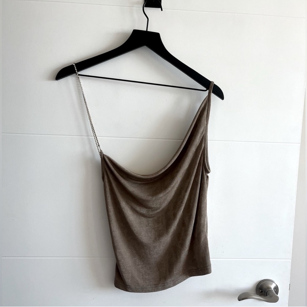 Elegant Brown Women's Top